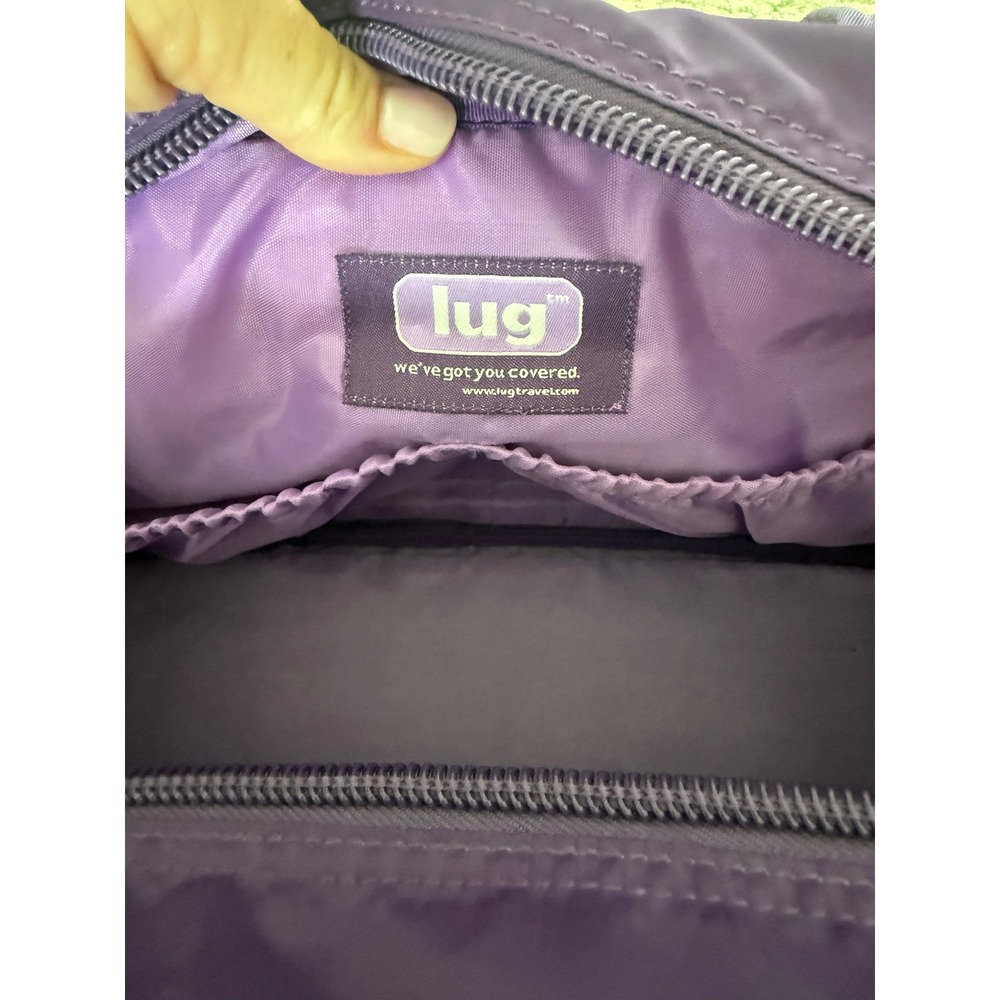 Lug quilted purple travel gym bag - Picture 11 of 11